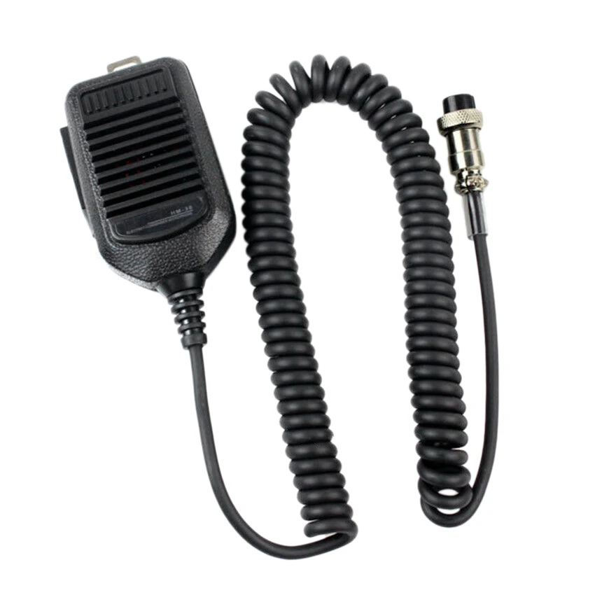 HM-36 Ручной динамик Микрофонный микрофон для радио ICOM IC-718 IC-78 IC-765 IC-761 IC-7200 IC-7600 0