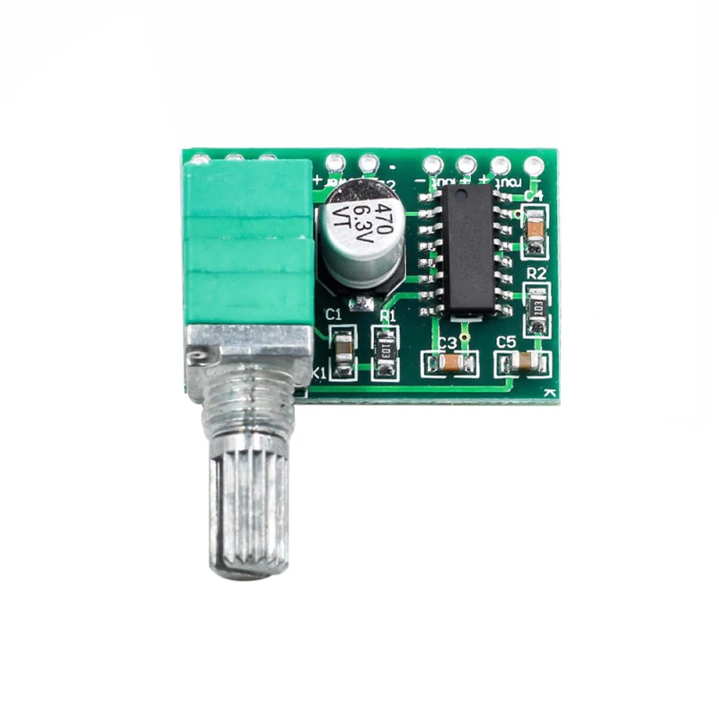 PAM8403 плата мини-аудио 5 В цифровой усилитель с переключателем потенциометр может быть с питанием от USB Одноканальный стереофонический 1