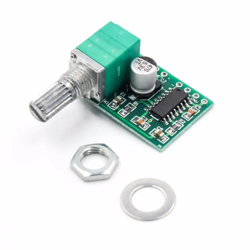 PAM8403 плата мини-аудио 5 В цифровой усилитель с переключателем потенциометр может быть с питанием от USB Одноканальный стереофонический 4