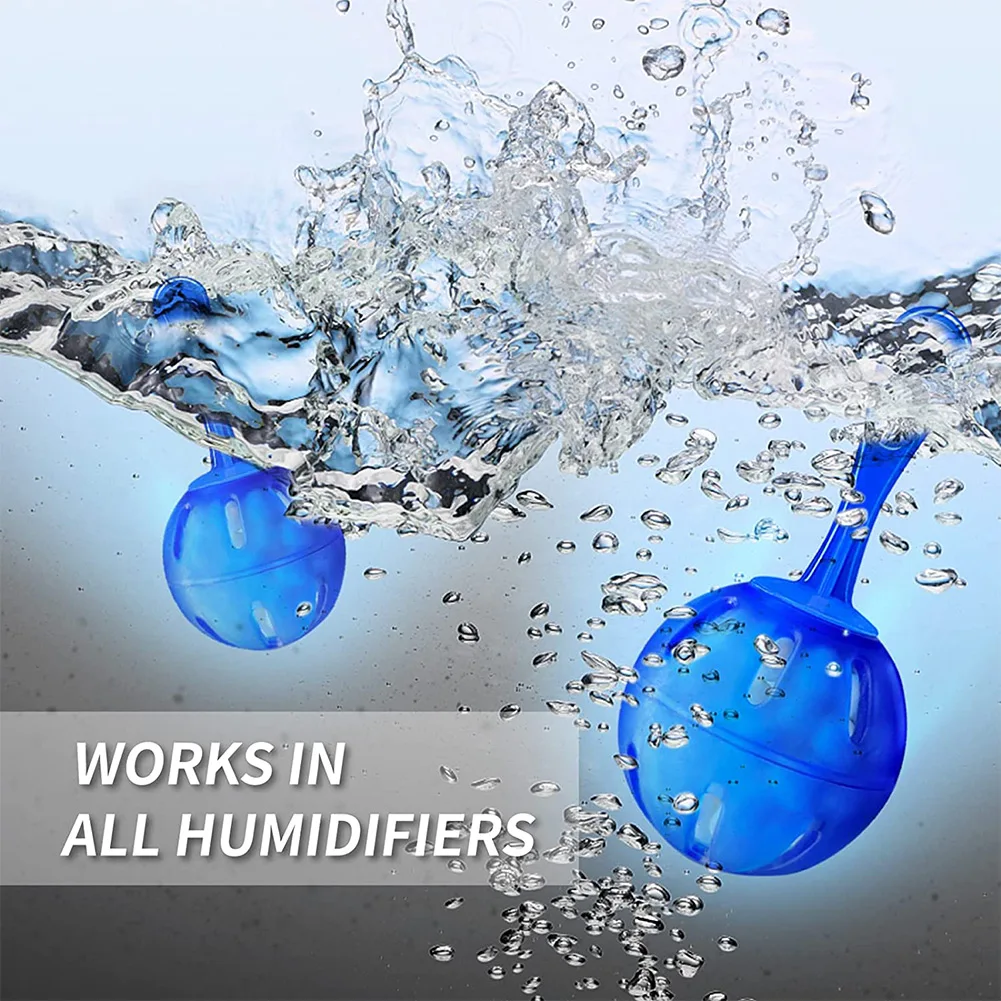  Высокопроизводительный шарик для очистки деминерализации поддерживает чистоту и свежесть вашего увлажнителя Работает во всех увлажнителях и аквариумах 5