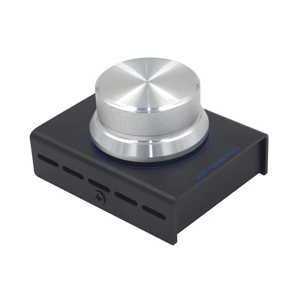  Одна кнопка USB Компьютерный регулятор громкости Micro USB для мультимедийного ПК Динамик Внешний регулятор громкости звука 3