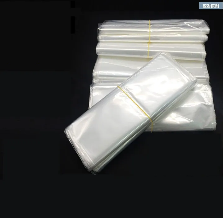 POF Прозрачные термоусадочные пакеты Прозрачная пластиковая косметическая подарочная коробка Упаковочная пленка Сумка Термоусадочный промышленный пакет Упаковочный материал 0