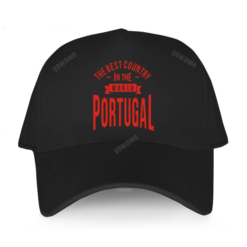 Новое поступление Унисекс Дышащая бейсболка Шляпы бойфренда Лучшая страна в мире Португалия Мужская мода многоцветные кепки 3
