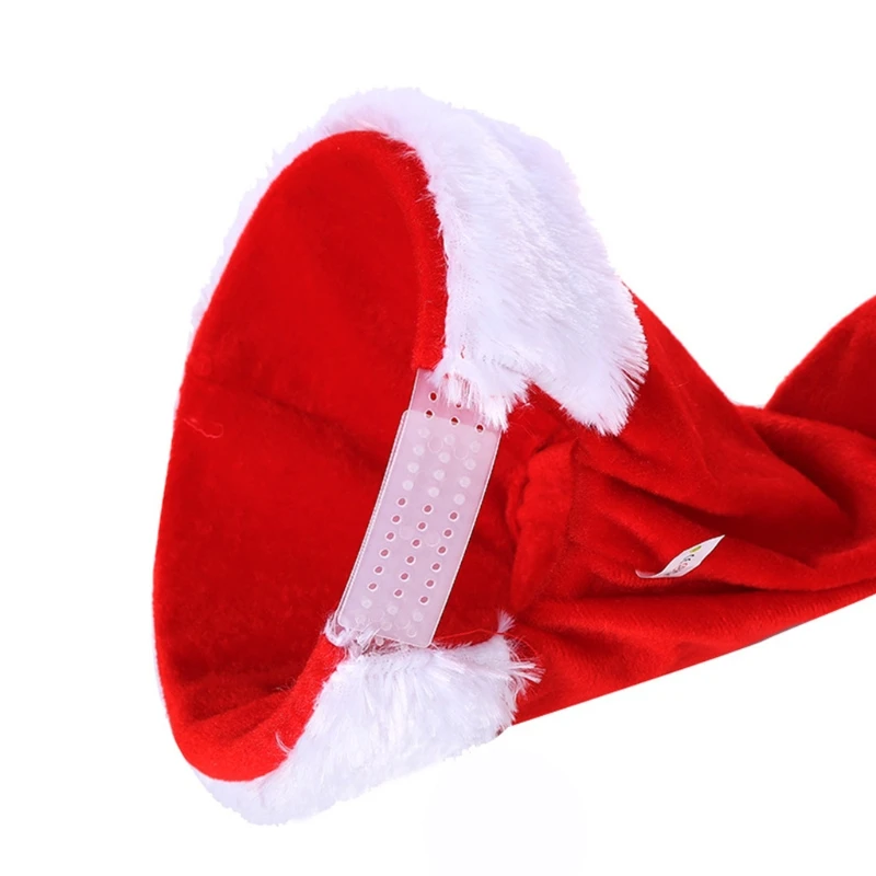 Рождество для Snapback Регулируемая шляпа Забавная трясущаяся Танцы Поющие Санта-Клаусы Электрическая рождественская вечеринка Реквизит Decora 449B 2