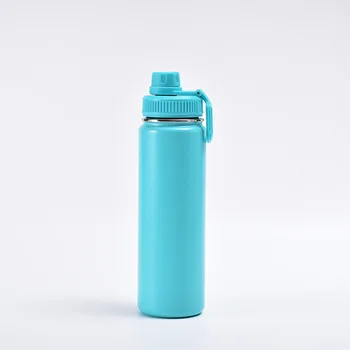 2024 Новая бутылка-термос из нержавеющей стали для горячего кофе Вакуумная бутылка для термальной воды Изолированная чашка Бутылка для напитков