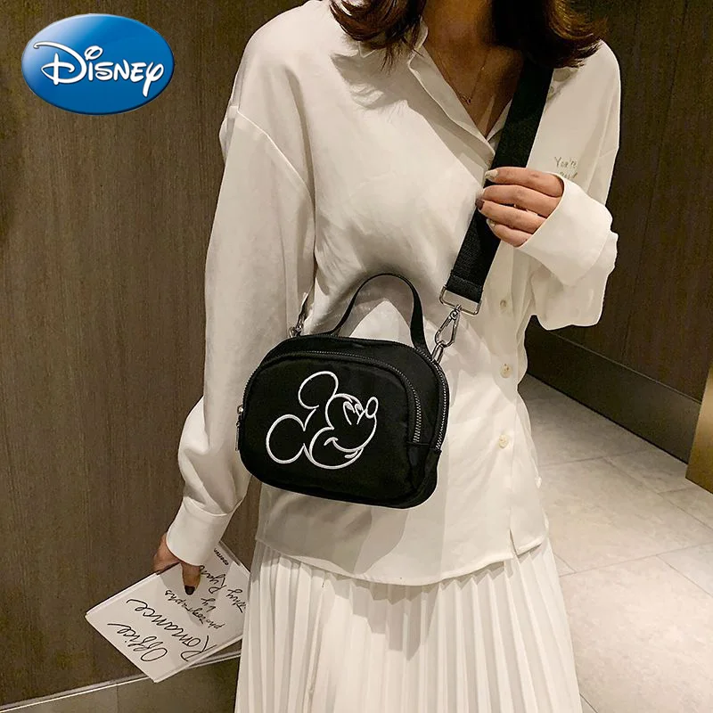 Disney New Mickey Женская сумка-мессенджер на плече Роскошный бренд Модная женская сумка Сумка для мобильного телефона большой емкости Кошелек для монет 0