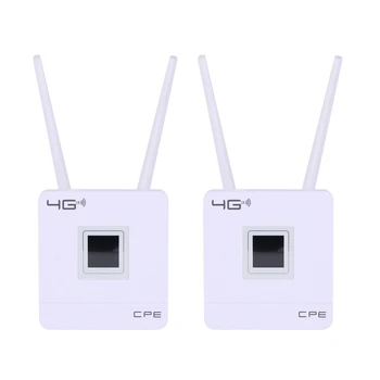 2X 3G 4G LTE Wifi Маршрутизатор 150 Мбит/с Портативная точка доступа Разблокированный беспроводной маршрутизатор CPE со слотом для SIM-карты Порт WAN/LAN Вилка ЕС