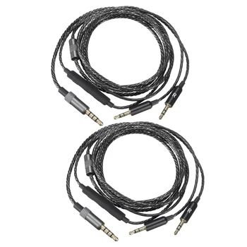 2X Сменный микрофонный кабель для наушников Sol Republic Master Tracks Hd V8 V10 V12 X3