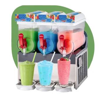 3x1 Коммерческий Pupi Fruit Snow Bras Мороженое Slash Soda Маленькая машина для слякоти Margarita Slush Maker
