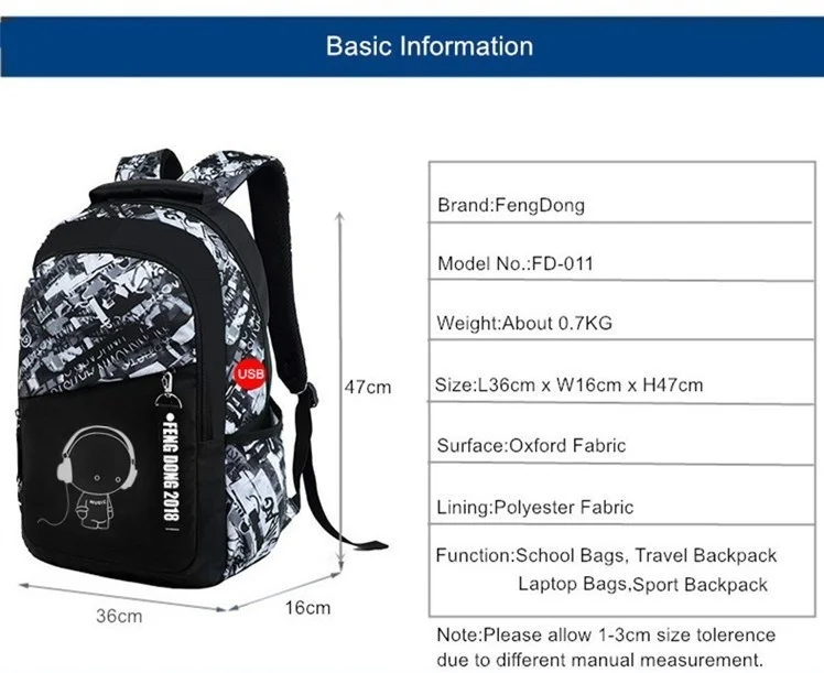 Светящиеся школьные сумки, водонепроницаемый большой рюкзак для подростков, сумка, светящийся мальчик, студенческая сумка, набор сумок 4