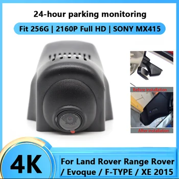 4K HD 2160P Wifi Автомобильный видеорегистратор Приборная панель Цифровая видеорегистратор камера для Land Rover Range Rover / Evoque / F-TYPE / XE 2015