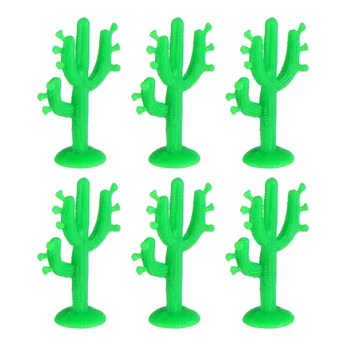 50 шт. 5 см искусственные мини сочные кактусовые миниатюры пластиковые украшения