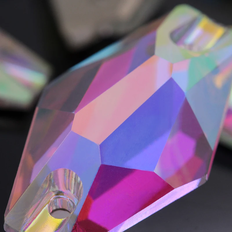 Shining Candy Crystal AB K9 Crystal Flatback Пришивные стразы Strass Glass для diy Ремесло Рождество / Одежда Украшение одежды 4