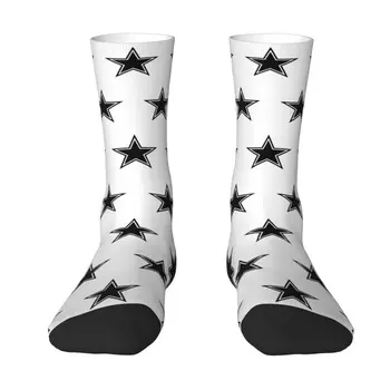 Cowboy Star Мужские носки для экипажа Унисекс Новинка 3D Печать Платье Носки