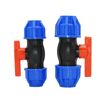 DN15 DN20 ПВХ Pe Ppr шаровой кран клапан управления потоком воды 1/2 дюйма 3/4 дюйма соединитель крана для водопроводной трубы 1 шт.