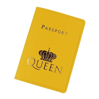 Fashion PU кожа держатель паспорта путешествия кредитная карта протектор любовник пара свадебный подарок для женщин мужчин