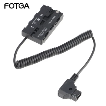 FOTGA Dummy Battery D-TAP to NP-F550 Для Sony PXW-Z150 HXR-MC2500 MC1500C NX5R NX5CNX100 кабель адаптер питания для монитора/камеры