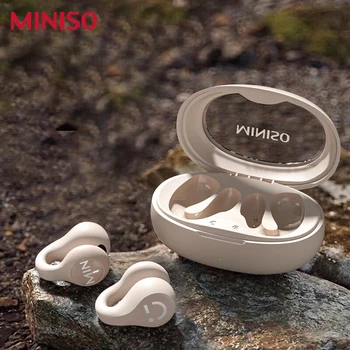 MINISO M14 V5.3 Bluetooth-гарнитура Ушной крючок Беспроводные наушники HIFI Sound Low Latency Наушники ENC Шумоподавление