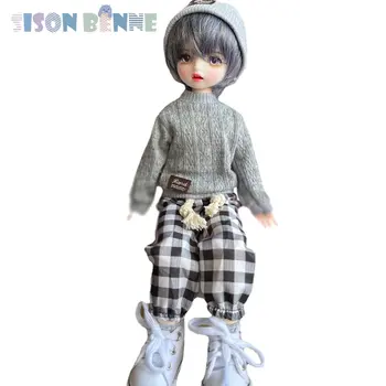 SISON BENNE 1/6 BJD Doll 12 дюймов Высота Мальчик Кукла с Одеждой Обувью Полный Набор Игрушка Для Детей