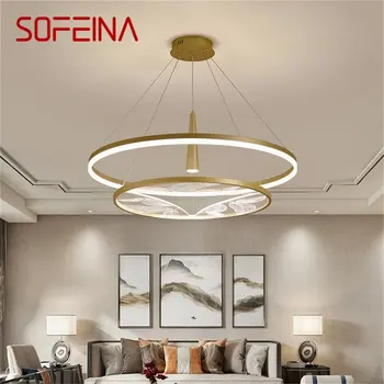 SOFEINA Подвесные светильники Светодиодный светильник Современное роскошное украшение для домашней гостиной Столовая