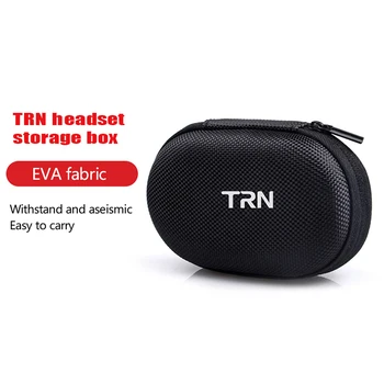 TRN Pag Mini Портативная оксфордская ткань EVA Гарнитура Сумка для передачи данных Кабель Bluetooth Защита от падения Коробка для хранения