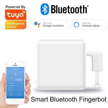 Tuya Smart WiFi Bluetooth Fingerbot Switch Кнопка Кнопка Умный дом Совместимость с продуктом Alexa Google Assistant Голосовое управление