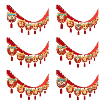 Y1UU Традиционные украшения Войлочные украшения для празднования китайского Нового года