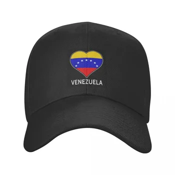 Больше Дизайн Венесуэльская карта Флаг Венесуэла Лето Солнце Бейсболка Дышащий Регулируемый Мужчины Женщины На открытом воздухе Рыбалка Футбольная шапка