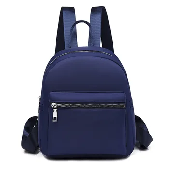 Водонепроницаемый оксфордский рюкзак для женщин Качественные школьные сумки Женская однотонная дорожная маленькая сумка Женская многофункциональная сумка