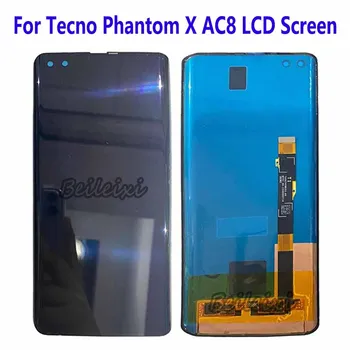 Для замены ЖК-дисплея Tecno Phantom X AC8 с сенсорным экраном в сборе дигитайзера