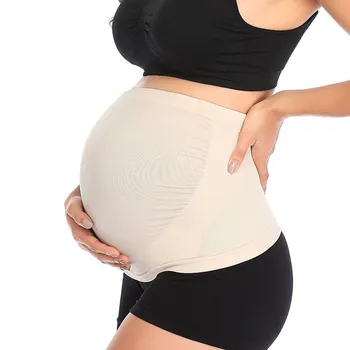 Дышащий пояс поддержки материнства Корсет Уход за талией Бандаж для живота Одежда для беременных женщин Беременность Бесшовный ремень для живота