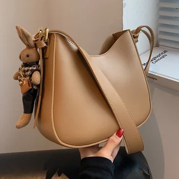 Женская сумка Сумки через плечо большой емкости Высококачественные сумки и кошельки из искусственной кожи Женские сумки в стиле ретро Sac A Main Femme