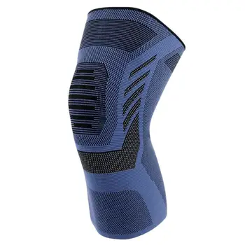 Компрессионный рукав для колена Дышащие компрессионные рукава Регулируемая защита колена Защитная повязка с зажимом Восстановление сустава