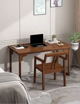 Компьютерный стол, стол для домашнего офиса, спальня в новом китайском стиле в минималистском стиле, студенческий рабочий стол