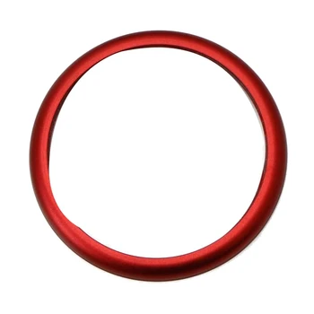 Красное алюминиевое кольцо центральной консоли IDrive Multimedia Controller Кольцо ручки для -BMW 1 2 3 4 5 6 7 Series X3 X4 X5 X6