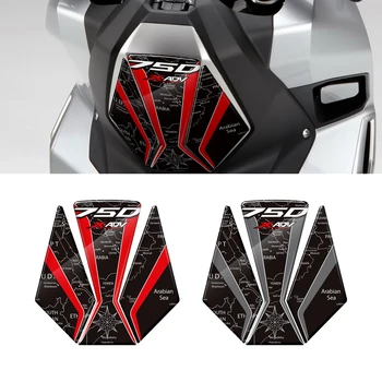  Наклейка для защиты накладки на бензобак мотоцикла 3D Смоляная наклейка чехол для Honda X-ADV Xadv 750 2017-2020