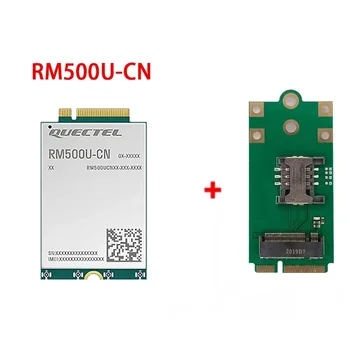 Новые и оригинальные чипы Quectel RM500U-CN RM500U IoT/eMBB Модуль 5G Cat 16 M.2 с адаптером Type C