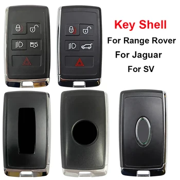 Оригинальная 5-кнопочная крышка смарт-ключа для Jaguar Land Range Rover SV Сменный корпус с логотипом Blade Key