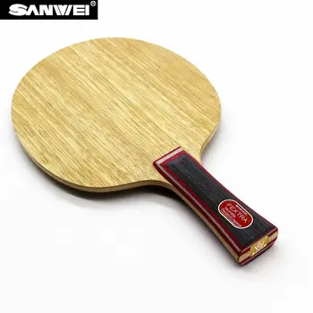 Подлинное лезвие для настольного тенниса SANWEI Fextra 7 слоев из чистого дерева Наступательное лезвие для пинг-понга с оригинальной упаковкой