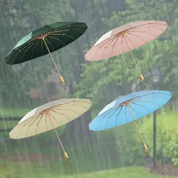 Складной зонтик Легкий портативный Защита от дождя Ветрозащитные зонты для активного отдыха Прогулки Мужчины Женщины Походы