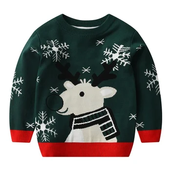 Теплые и праздничные новогодние свитера для детей: идеальное дополнение к любому праздничному гардеробу Уютные новогодние свитера для 2-6 лет
