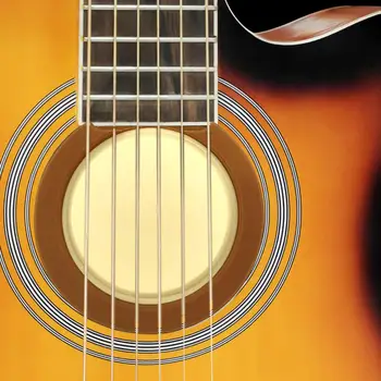 Увлажнитель акустической гитары Влагоизоляция Гитара Система ухода за влажностью с губкой для 41-42-дюймовой гитары Аксессуар для ухода за гитарой